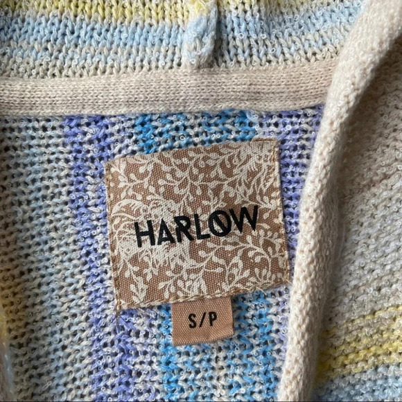 Harlow Baja Boho Beach Hooded Knit  Sweater - Picture 5 of 12